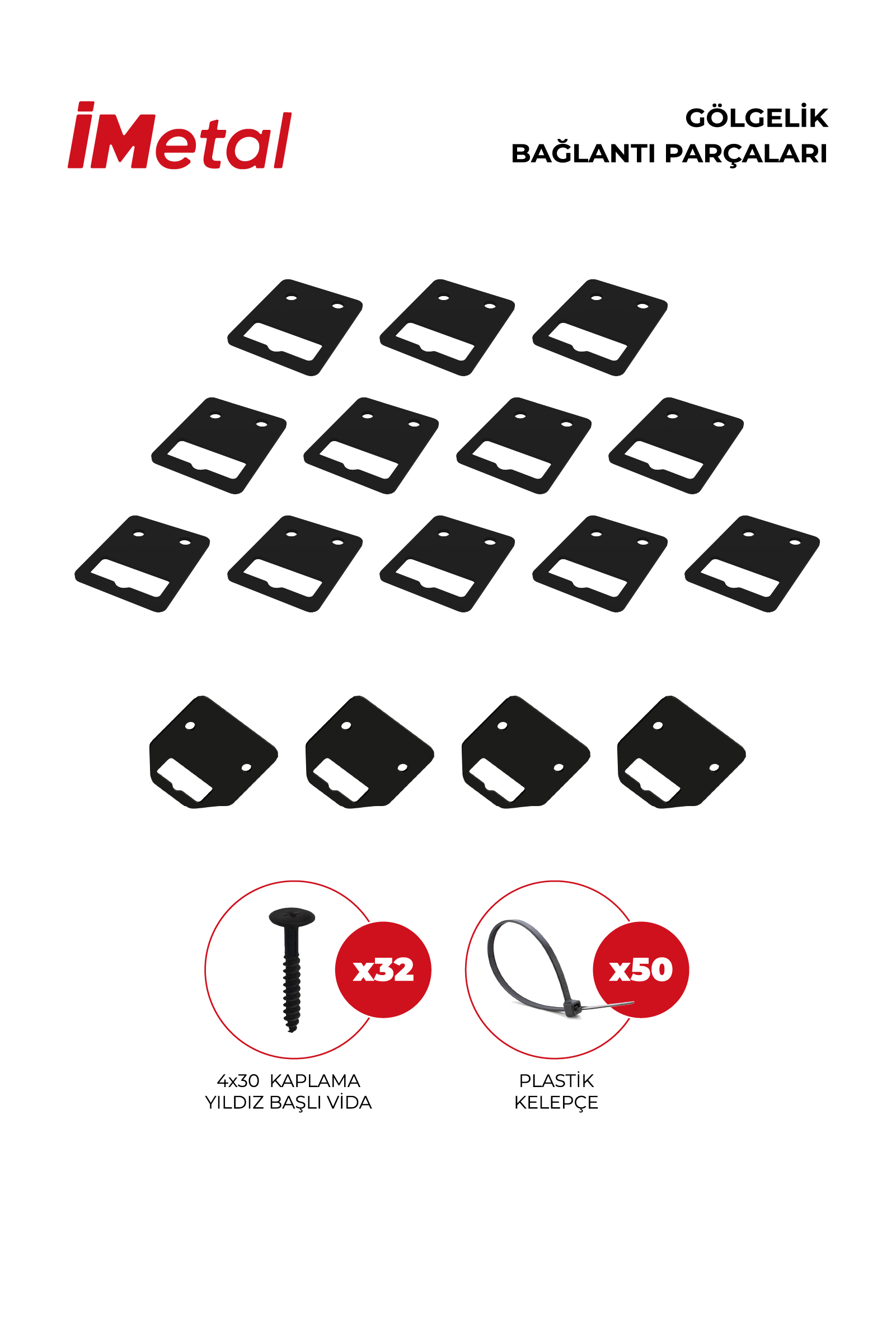 İmetal Tente Bağlama Seti - 2