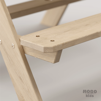 Bahçe Bankı Masif Ahşap 4 Çocuk Kapasiteli Piknik ve Bahçe Masası - Galeri