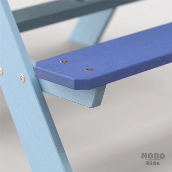 Panter Junıor, çocukların bahçede bir piknik masası, odasında ise yaratıcı bir çalışma ve etkinlik istasyonu olarak kullanabileceği çok yönlü bir tasarımdır - Galeri