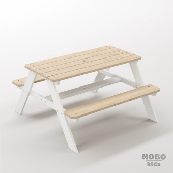 Panter Junior Kar Beyazı Modern Çocuk Masası - Çalışma Odası Uyumlu Fonksiyonel Tasarım