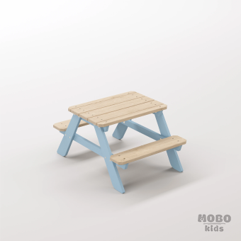 Panter Micro Gök Mavisi Çocuk Kreş Mobilyası  18 Ay - 4 Yaş Uyumlu Ev İçi Ahşap Aktivite Alanı