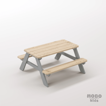 Panter Micro Gümüş Gri Modern Çocuk Aktivite Seti - Dayanıklı Kreş ve Oyun Grubu