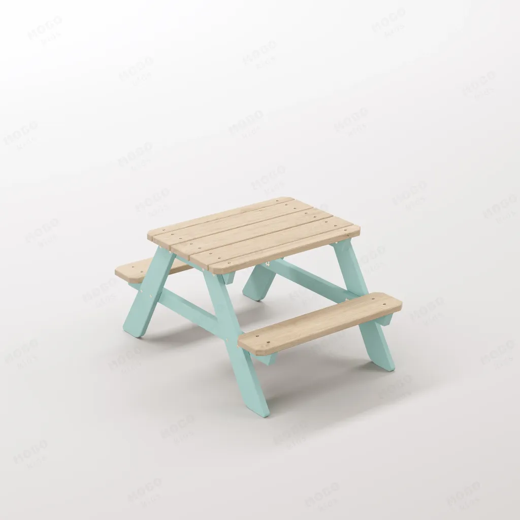 Panter Micro Su Yeşili Pastel Çocuk Mobilyası - Bebek Ve Çocuk Odası Montessori Oyun Masası