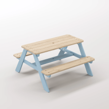 4-10 yaş grubuna uygun, birinci sınıf masif ahşaptan üretilmiş, 4 çocuk kapasiteli; anaokulu, oyun alanı ve balkon setleri için yüksek dayanımlı doğal ahşap keşif üssü. - Gökmavi Seçeneği