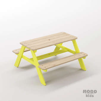 Panter Tiny Limon Sarısı Çocuk Bahçe Seti - 4-10 Yaş Enerjik Anaokulu ve Park Oyun Grubu