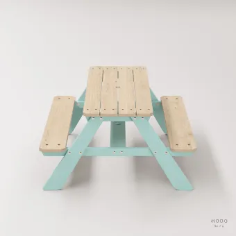 4-10 yaş grubuna uygun, birinci sınıf masif ahşaptan üretilmiş, 4 çocuk kapasiteli; anaokulu, oyun alanı ve balkon setleri için yüksek dayanımlı doğal ahşap keşif üssü. - Galeri