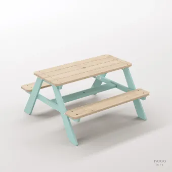 4-10 yaş grubuna uygun, birinci sınıf masif ahşaptan üretilmiş, 4 çocuk kapasiteli; anaokulu, oyun alanı ve balkon setleri için yüksek dayanımlı doğal ahşap keşif üssü.