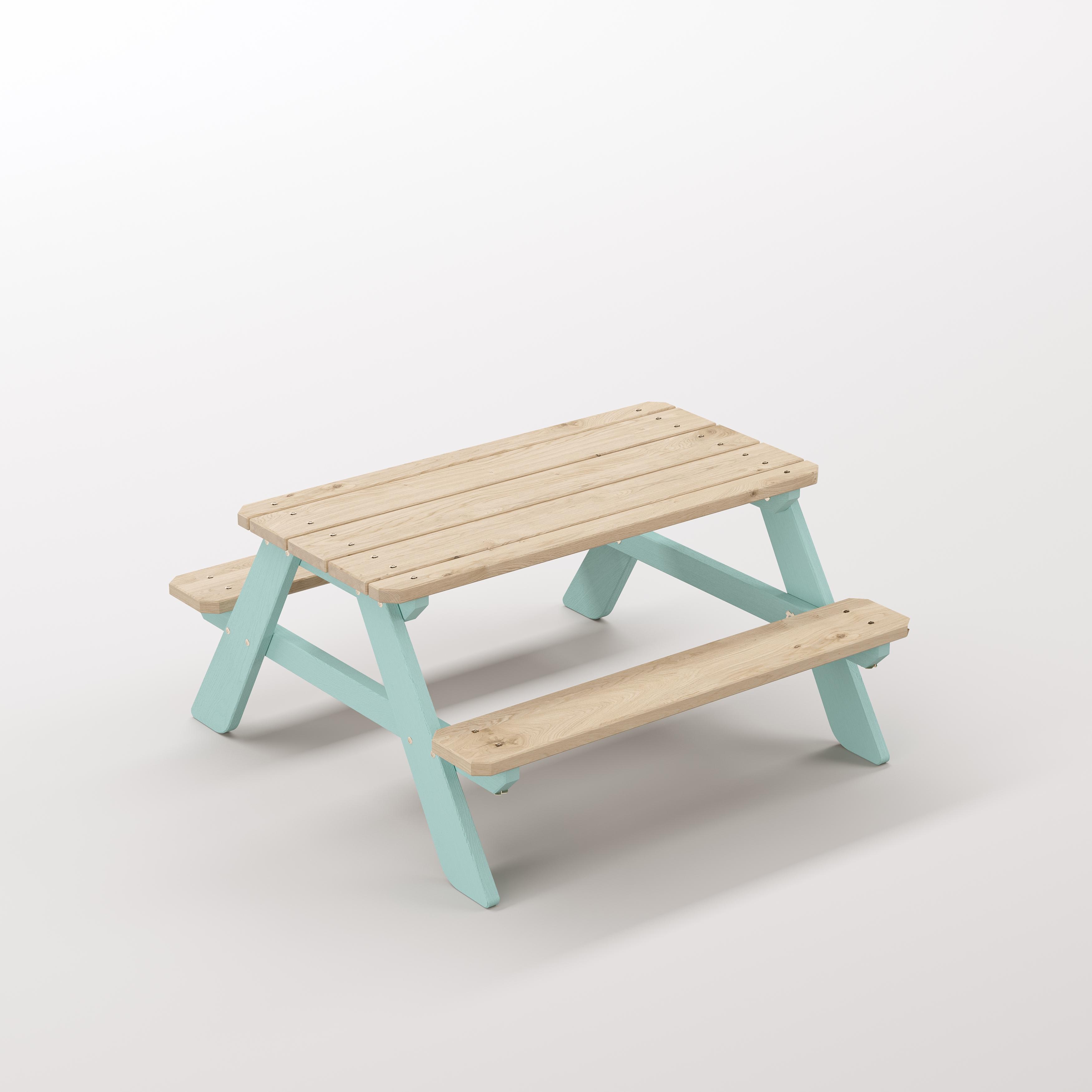 Panter Micro Su Yeşili Modern Çocuk Masası 18 Ay - 4 Yaş Çok Amaçlı Montessori Oyun Grubu