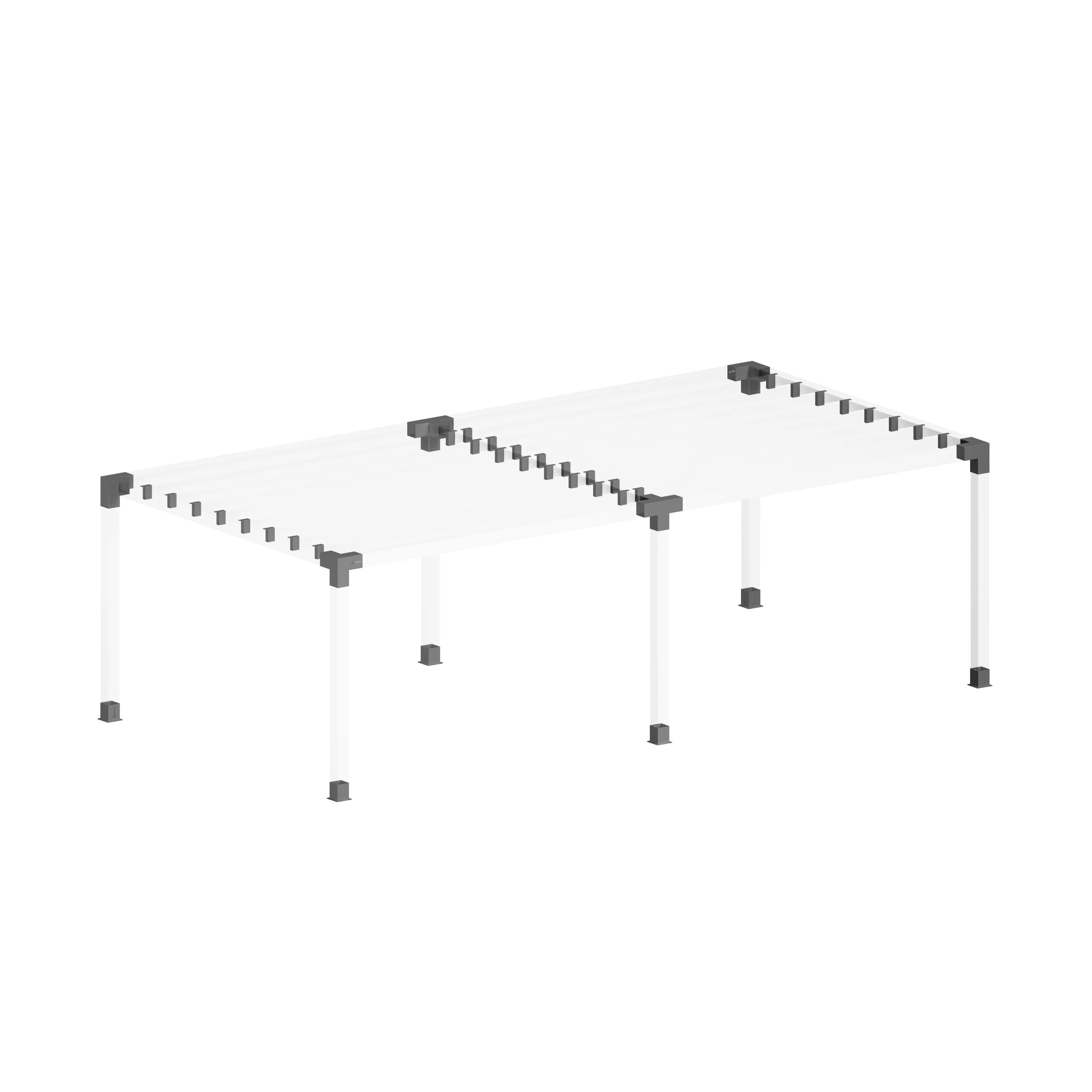 Sunflex Pergola Set Including Timber